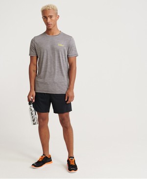 Superdry Active Training Rövidujjú Férfi Pólók Szürke | KXBMP8601